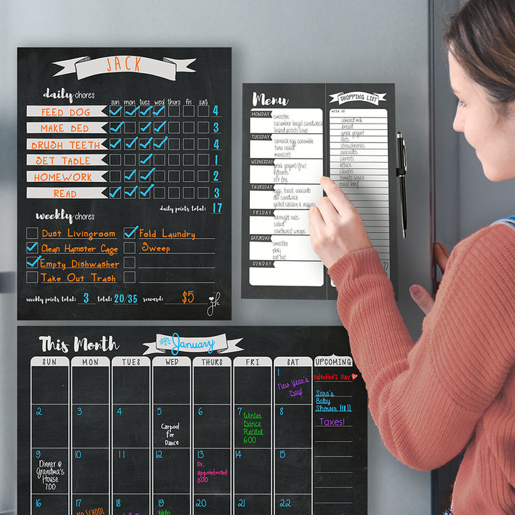 childrens chore chart for multiple kids