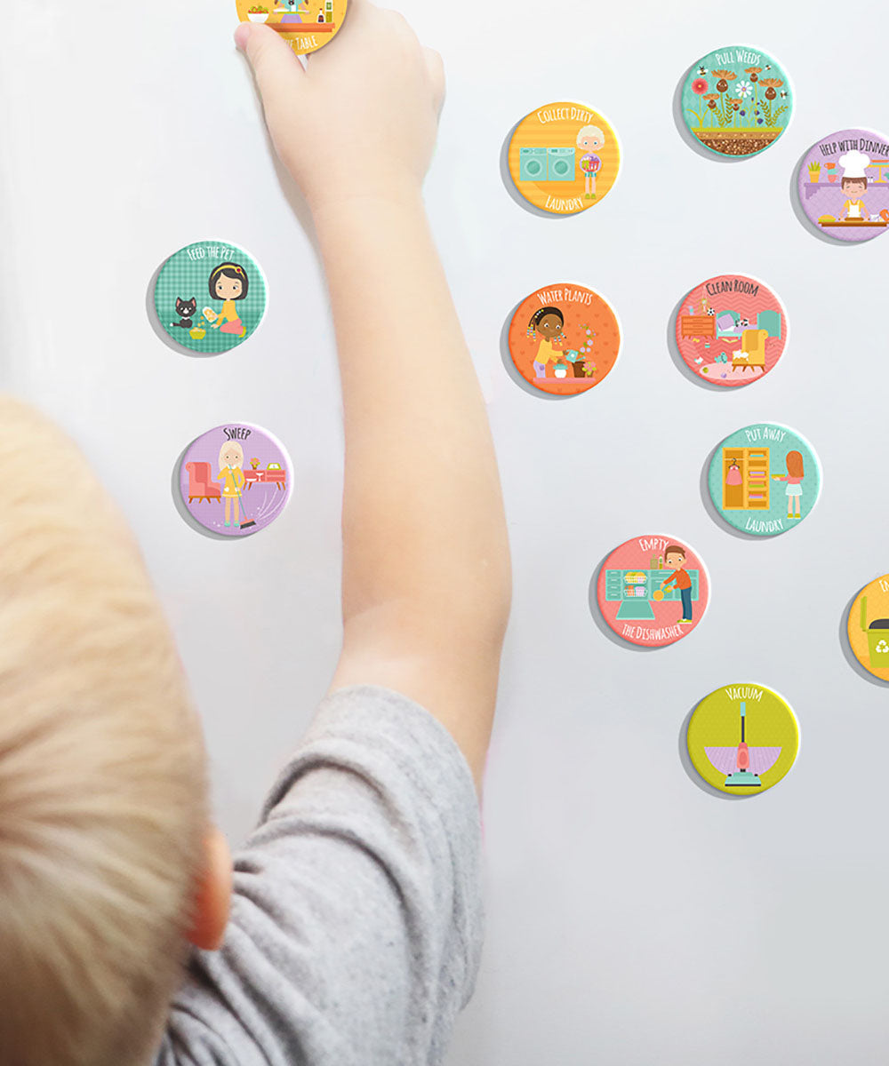 Behavior Picture Magnets for Preschoolers toddler chore chart – JennaKate