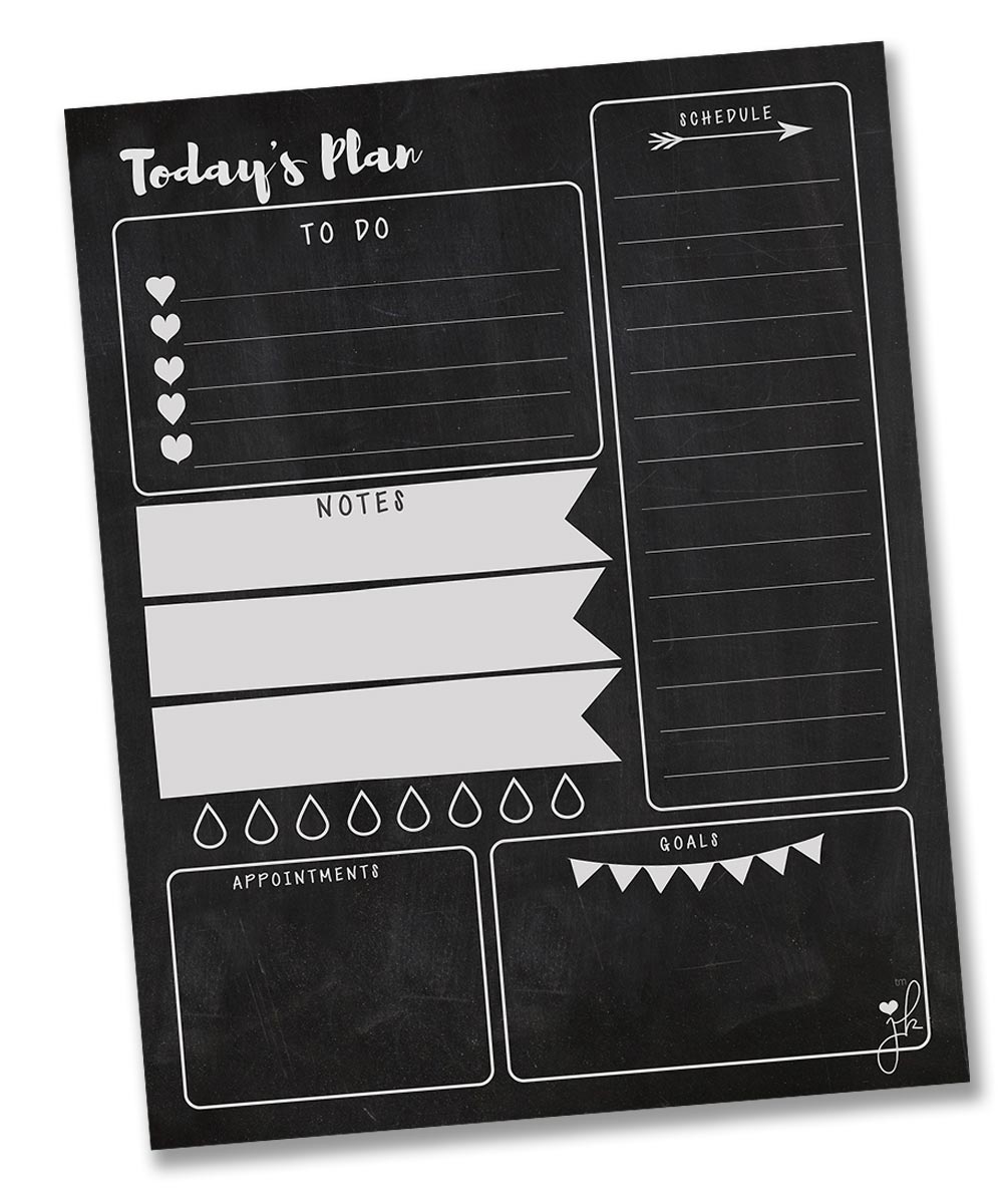 Magnetic Daily Planner - JennaKate